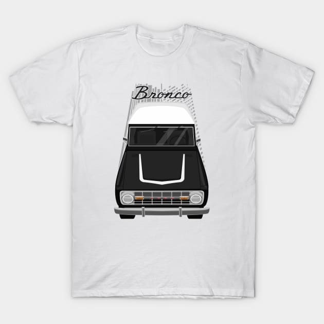 Ford Bronco 1st gen - Black T-Shirt by V8social